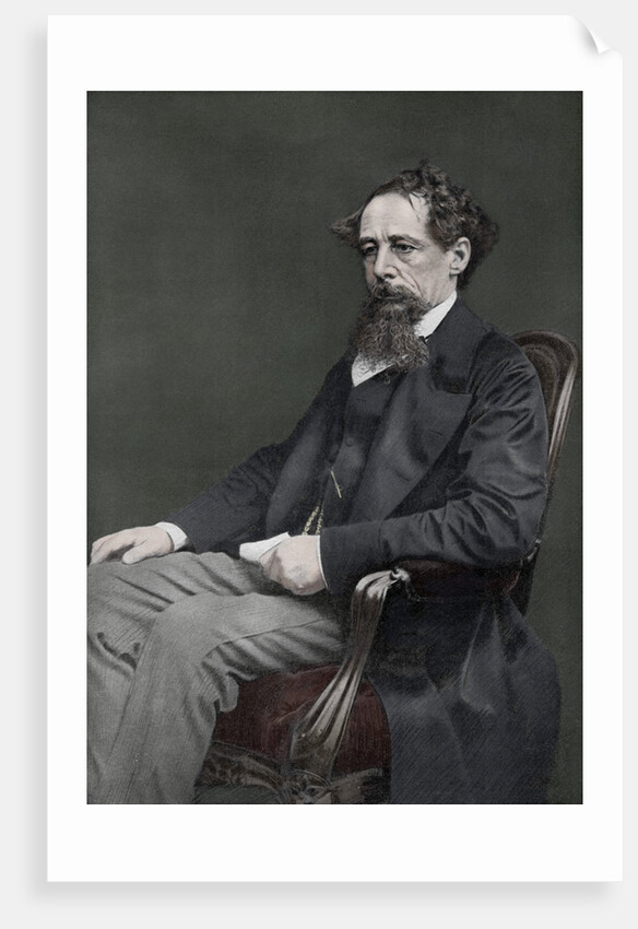 Charles Dickens, 19th century English author by Anonymous