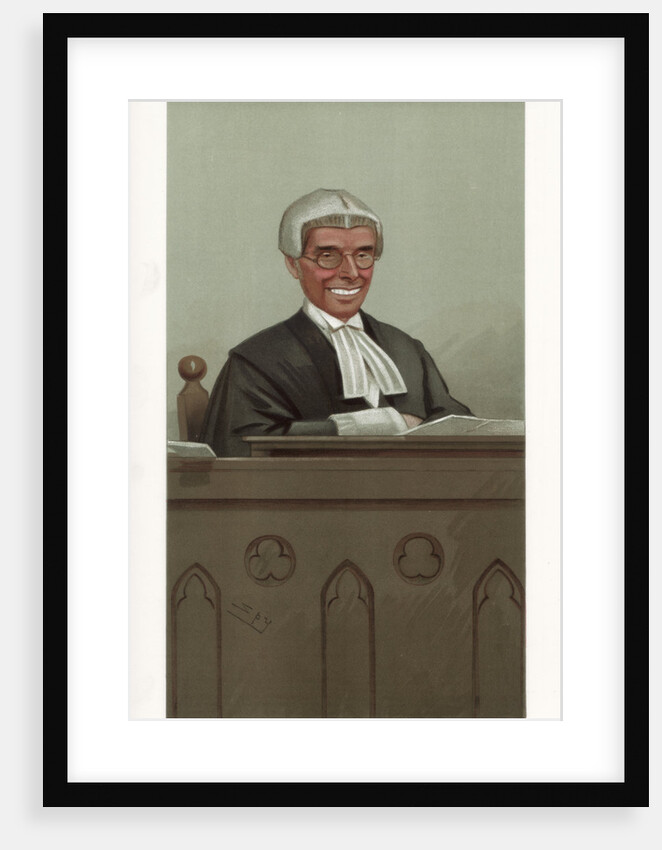 A Lawyer on the Bench by Spy