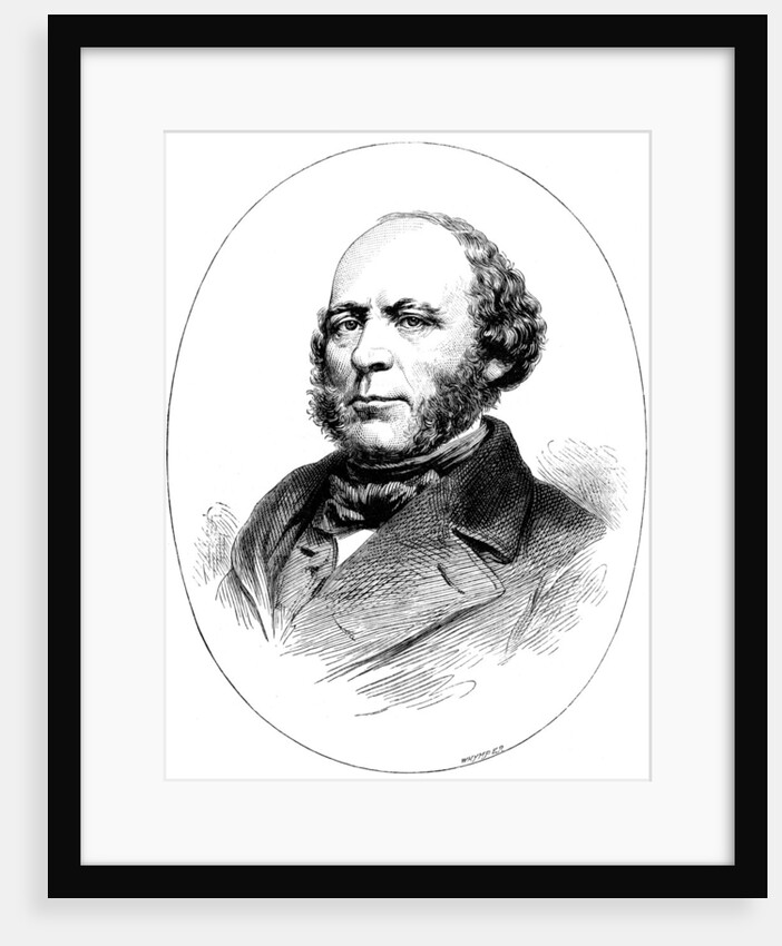 John Ericsson, Swedish-born American engineer and inventor by Whymper
