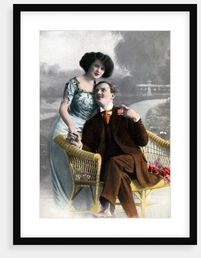Couple in love by Anonymous