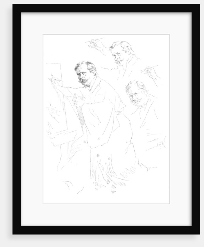 Mortimer Menpes, Sketched by Himself by Anonymous