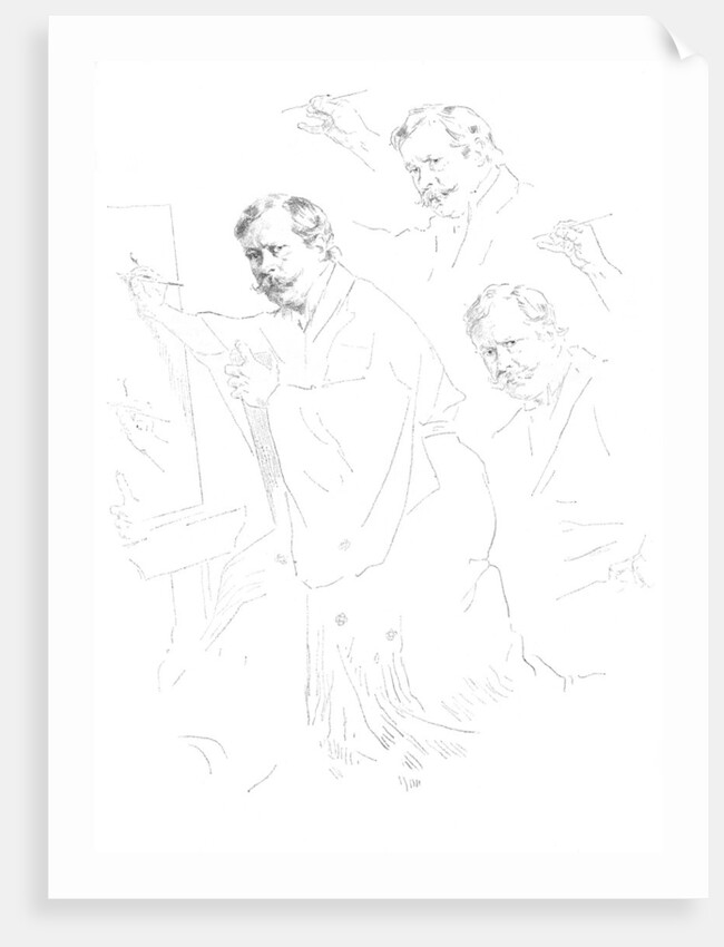 Mortimer Menpes, Sketched by Himself by Anonymous