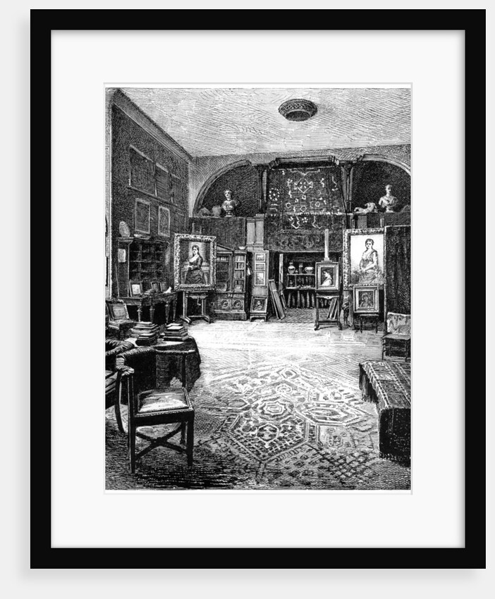The studio of Sir Frederic Leighton by Anonymous