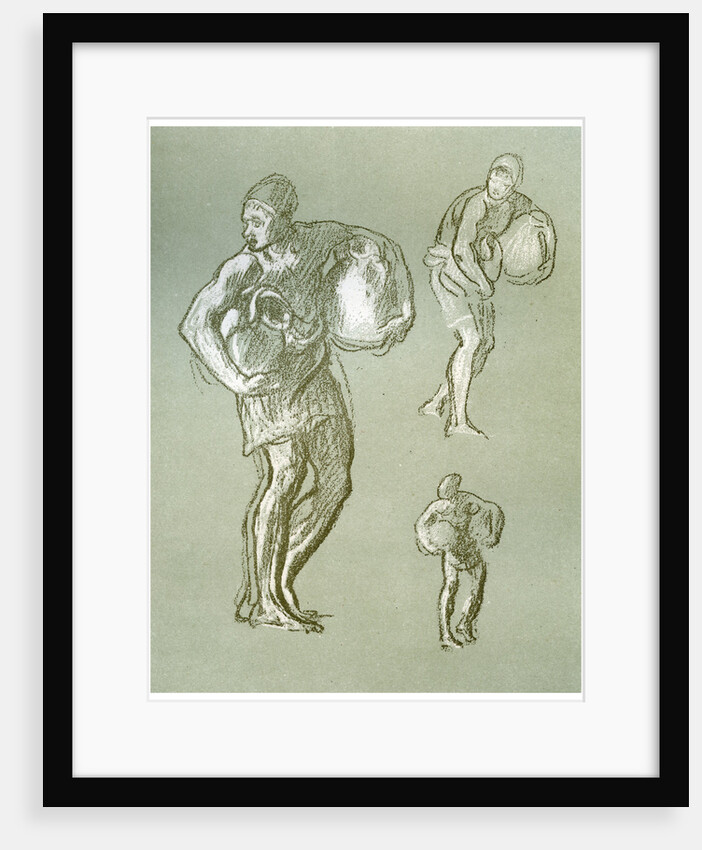 Studies for 'The Arts of Peace' by Frederic Leighton