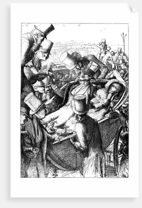 A Ruined Devotee of the Turf by John Everett Millais