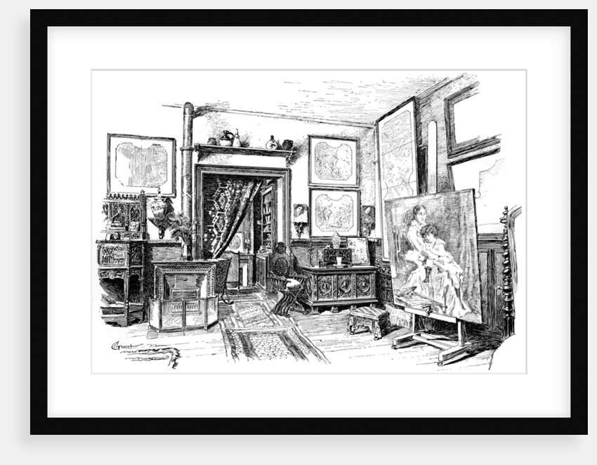The smaller studio of Paul-Jacques-Aime Baudry by Anonymous