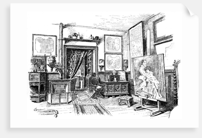 The smaller studio of Paul-Jacques-Aime Baudry by Anonymous