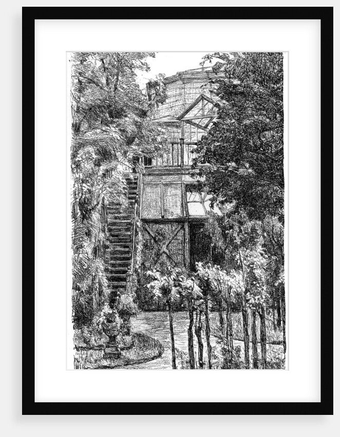 The Garden by Isaac Lazerus Israels