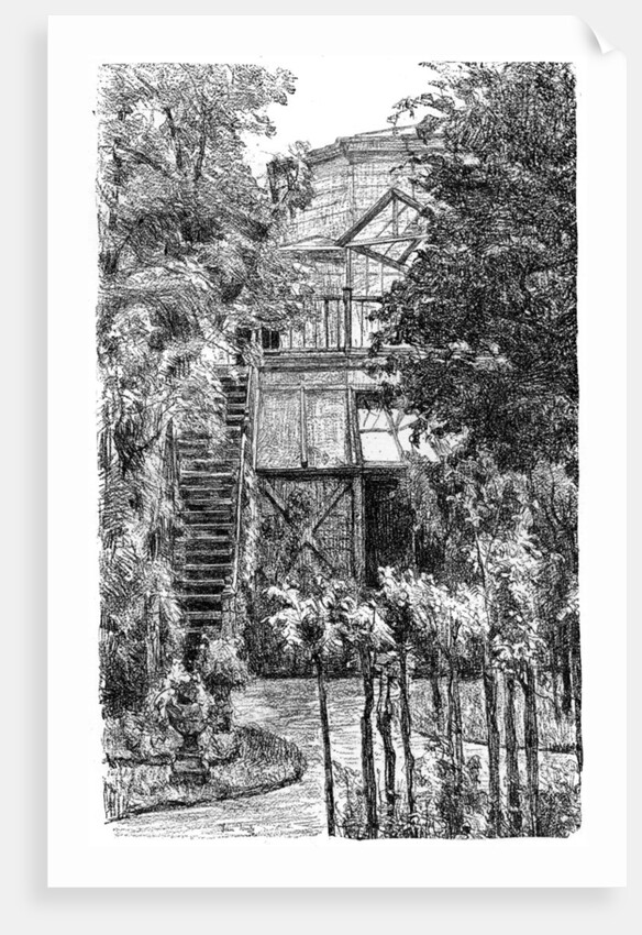 The Garden by Isaac Lazerus Israels