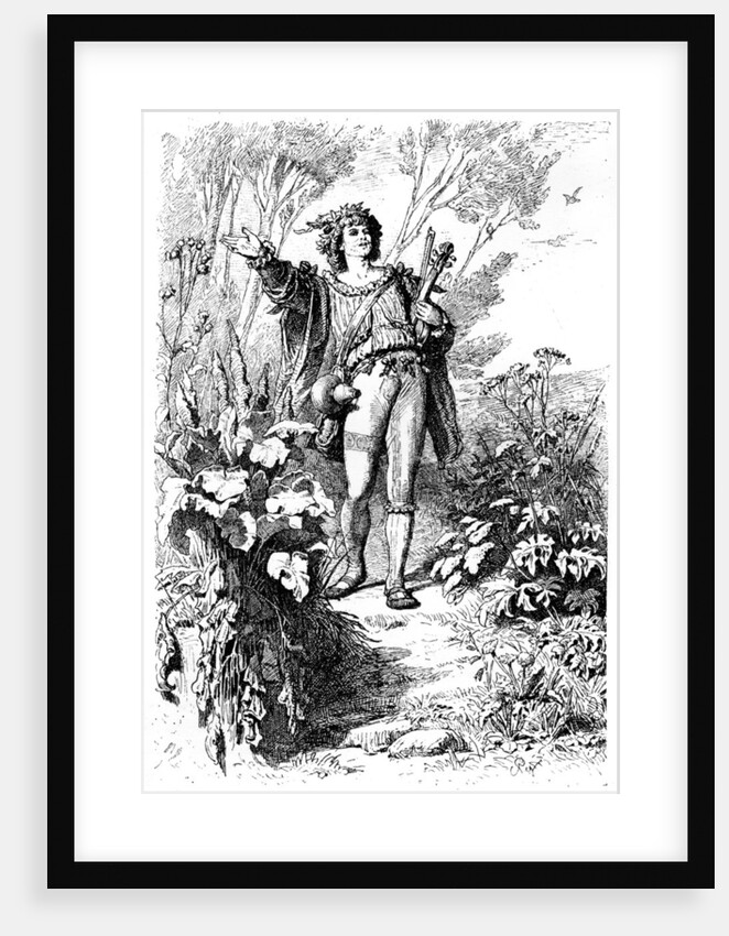 Minnesanger by Karl Theodor von Piloty