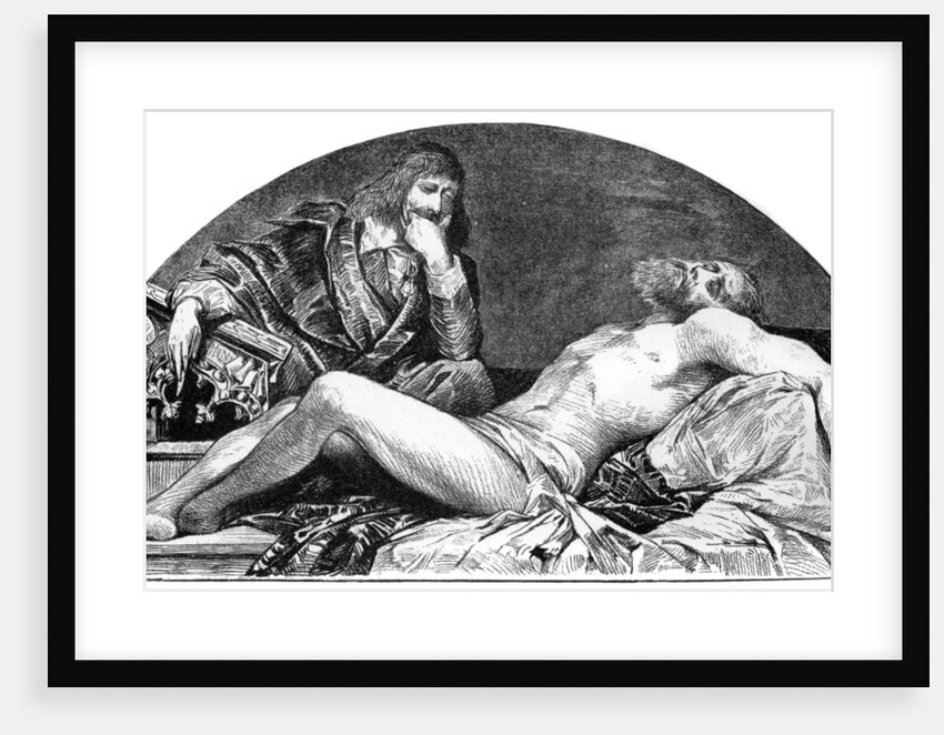 Joseph Ribera, Spanish artist active in Italy by Hans Makart