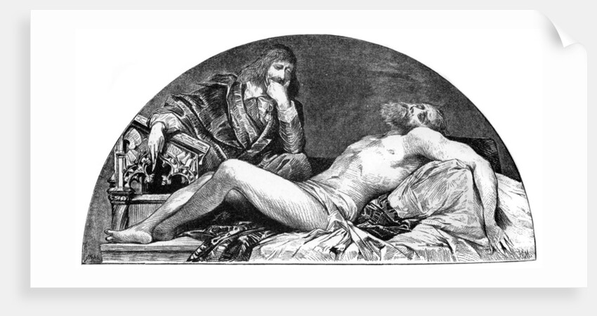 Joseph Ribera, Spanish artist active in Italy by Hans Makart