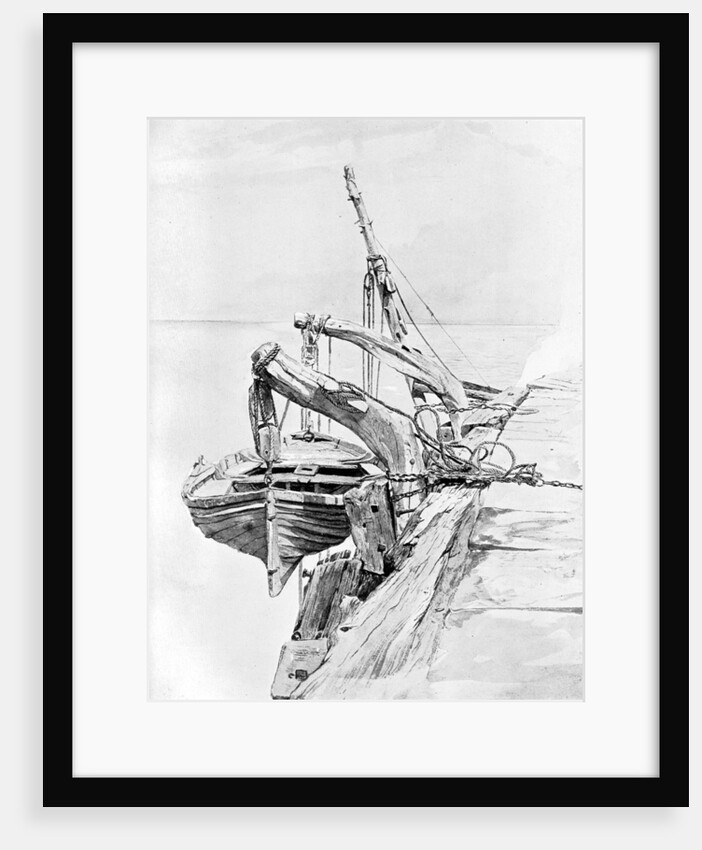 A Study in Pencil and Water Colour by Anonymous