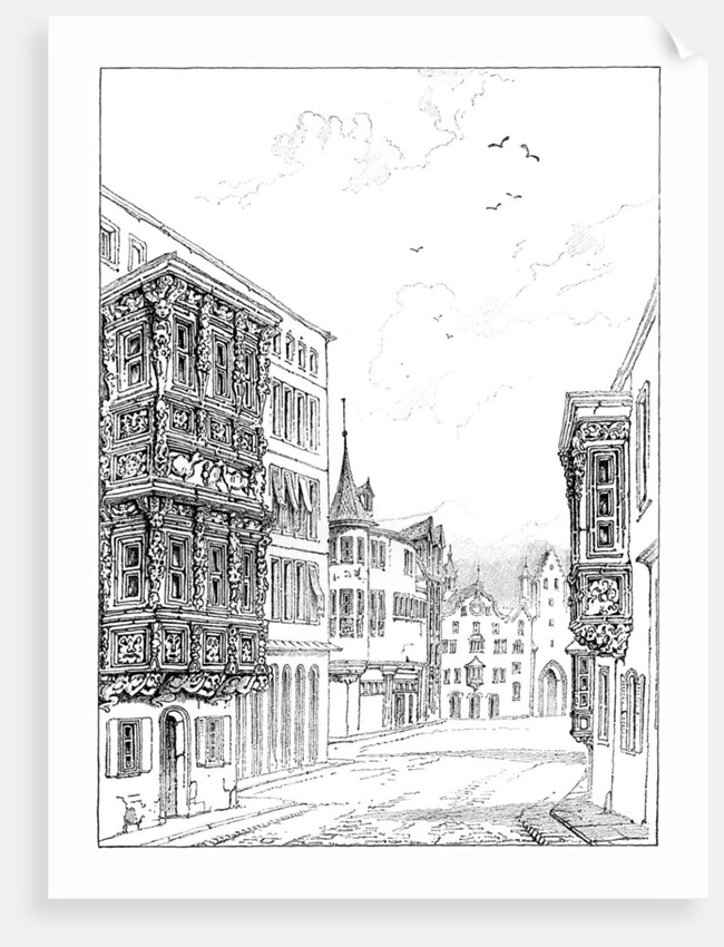 Street in St Gall by Mr Benson
