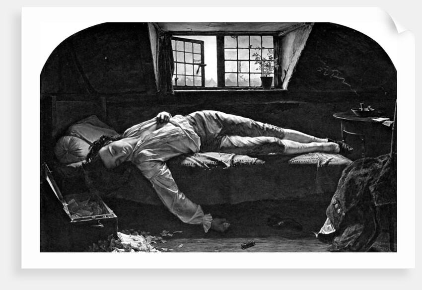 The Death of Chatterton by Anonymous