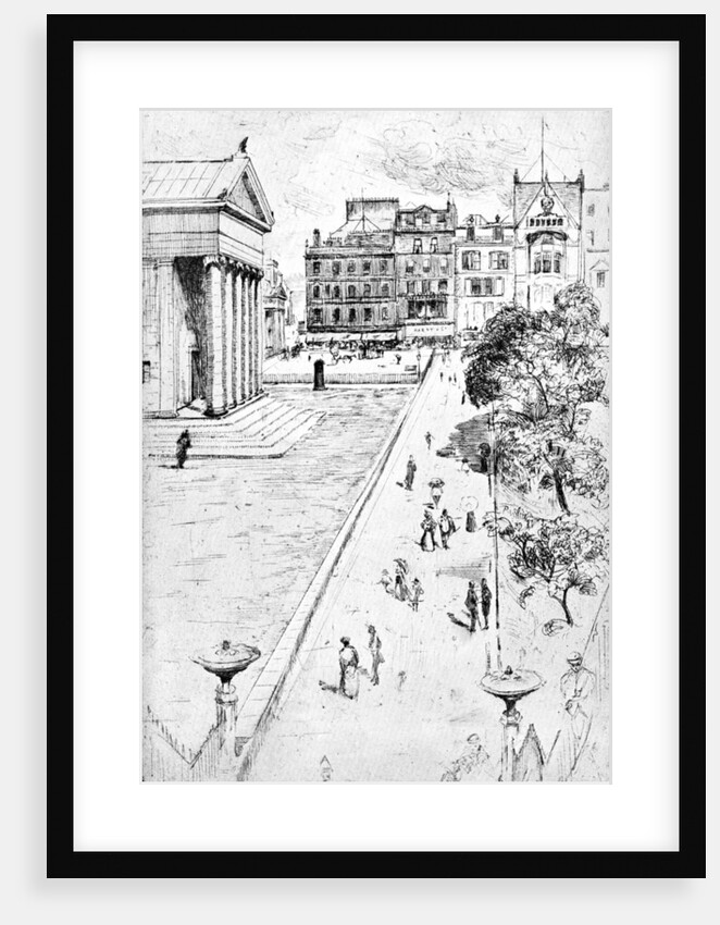 From the Steps of the Mound, Edinburgh by Anonymous