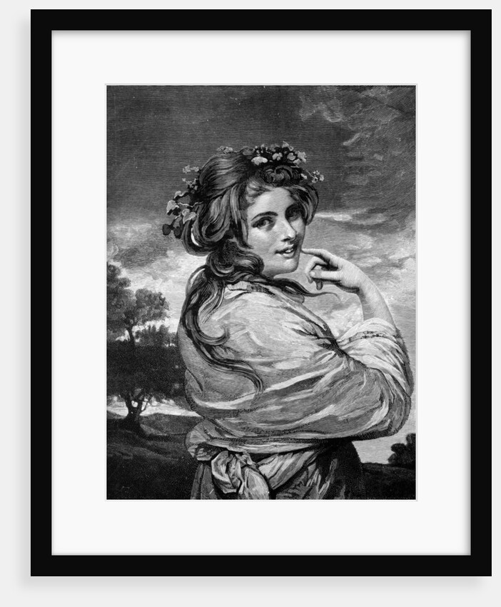 'Lady Hamilton as 'Nature'' by Anonymous