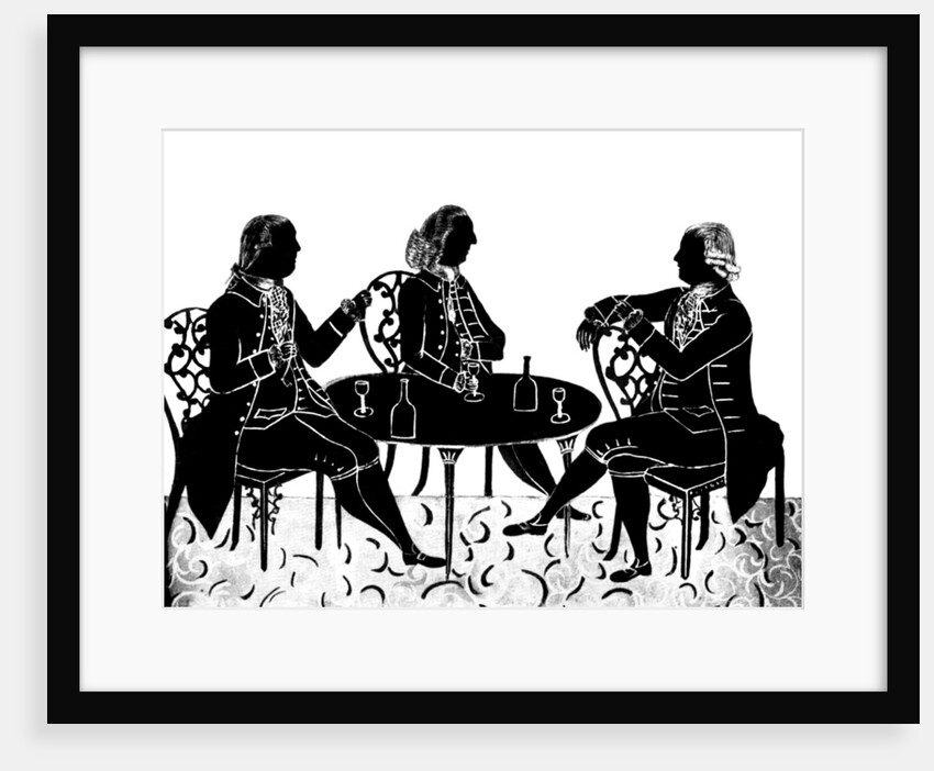 The Messrs Hostayn and the Reverend R Wood by Anonymous
