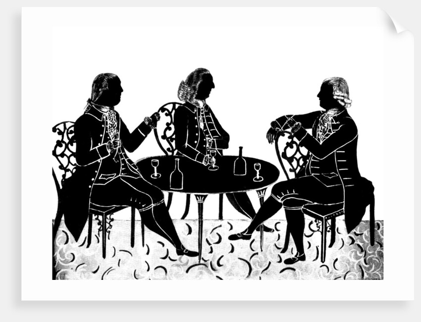 The Messrs Hostayn and the Reverend R Wood by Anonymous