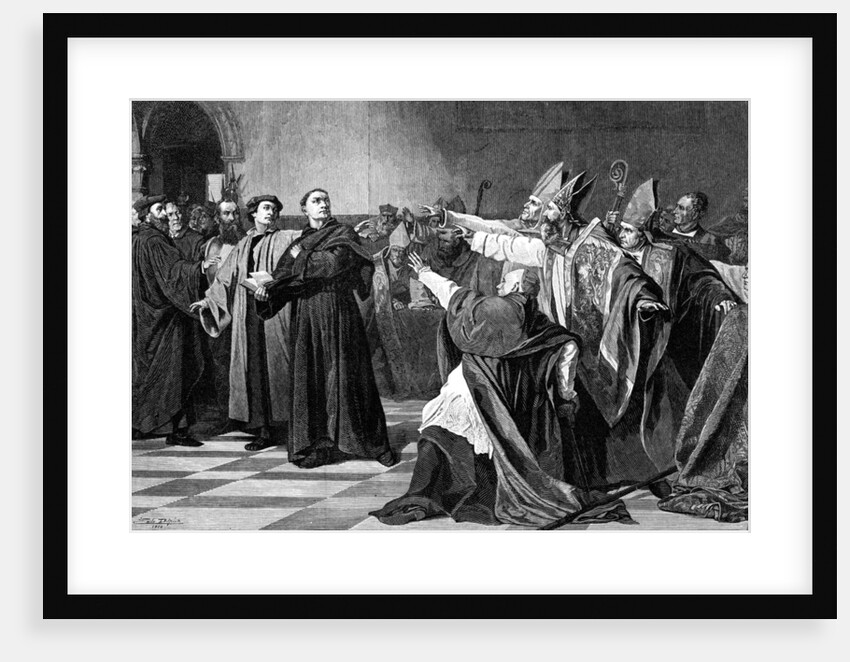 Luther at the Diet of Worms by Anonymous