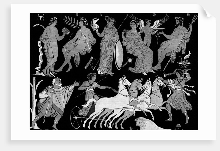 The death of Hippolytus, 4th century BC by Anonymous