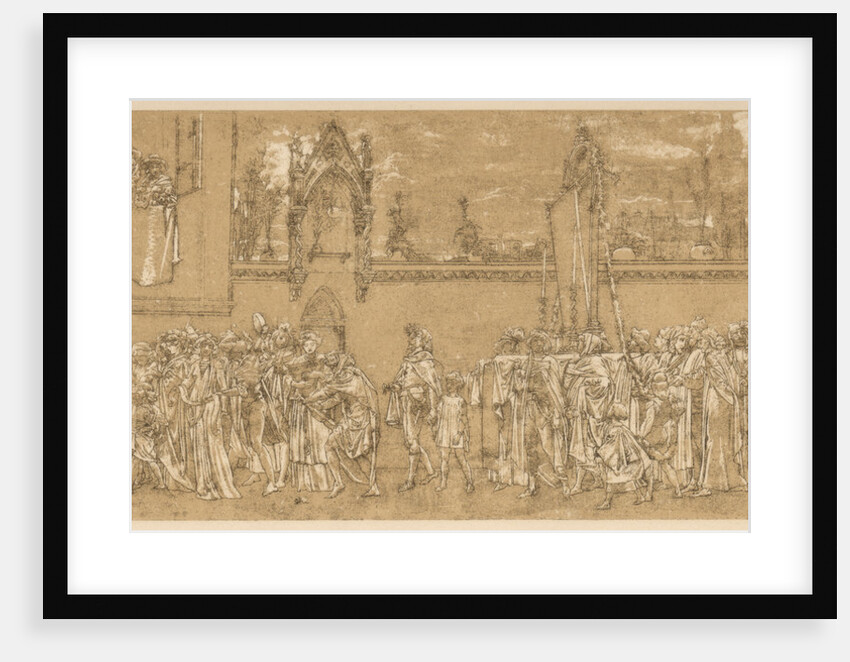 'Cimabue's Celebrated Madonna is carried in Procession...', 1853-1855 (c1880-1882) by Anonymous