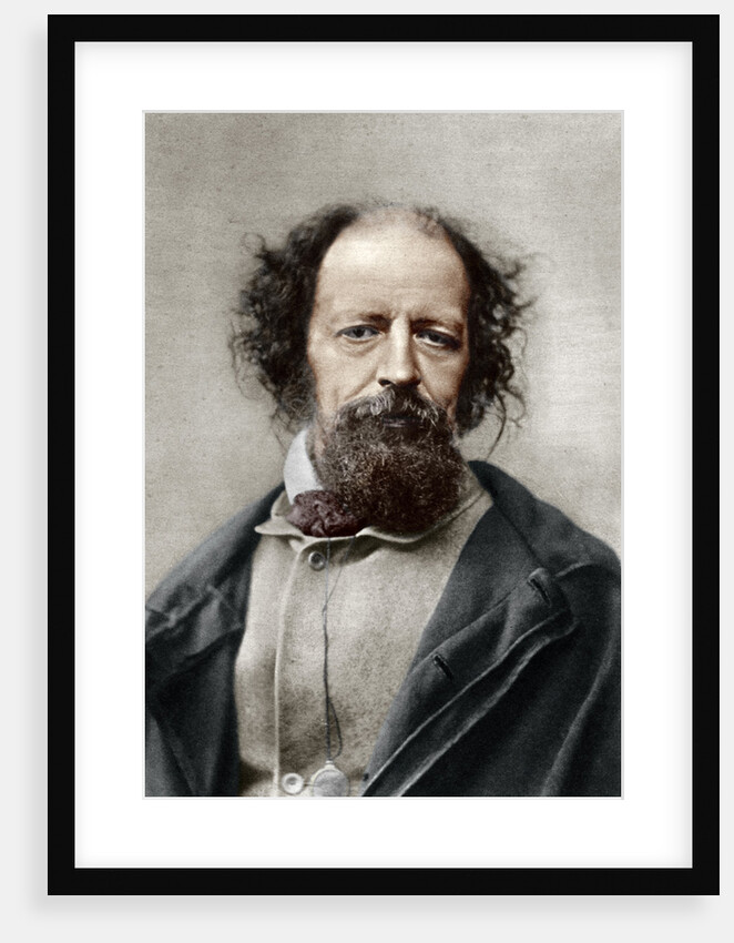 Alfred, Lord Tennyson, Poet Laureate of the United Kingdom by London Stereoscopic & Photographic Co
