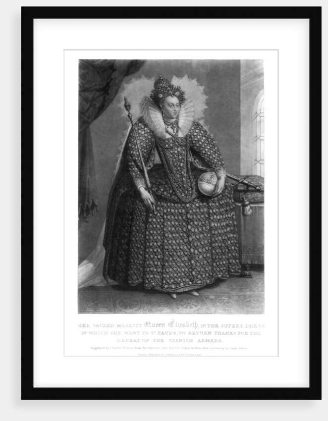 Queen Elizabeth I by Charles Turner