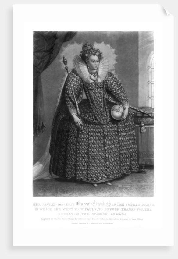 Queen Elizabeth I by Charles Turner