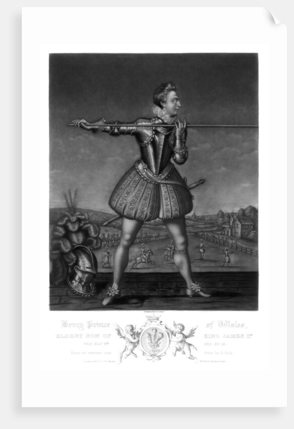 Henry, Prince of Wales, eldest son of King James I by Robert Dunkarton