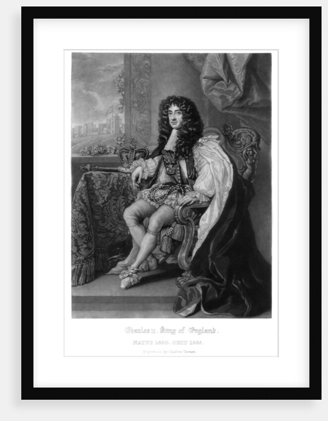Charles II, King of England by Charles Turner