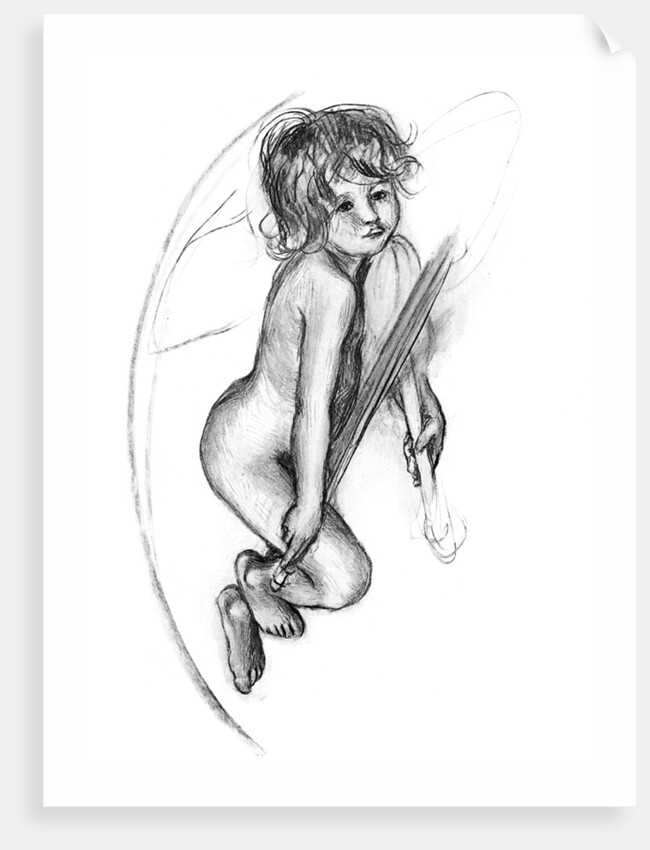 Study for a ceiling decoration by Anonymous