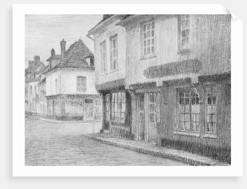 A Street in Beauvais by Anonymous