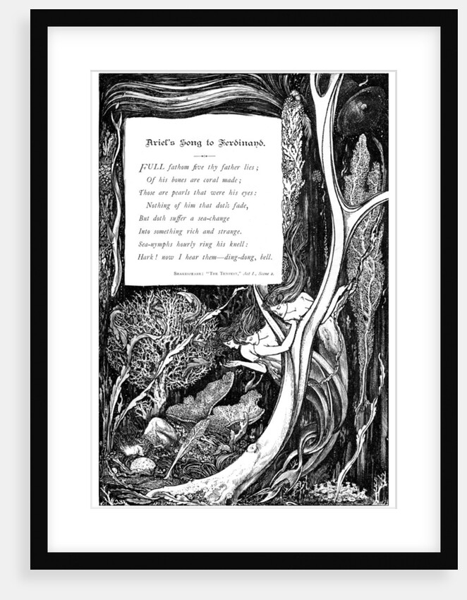 Ariel's song to Ferdinand by Anonymous