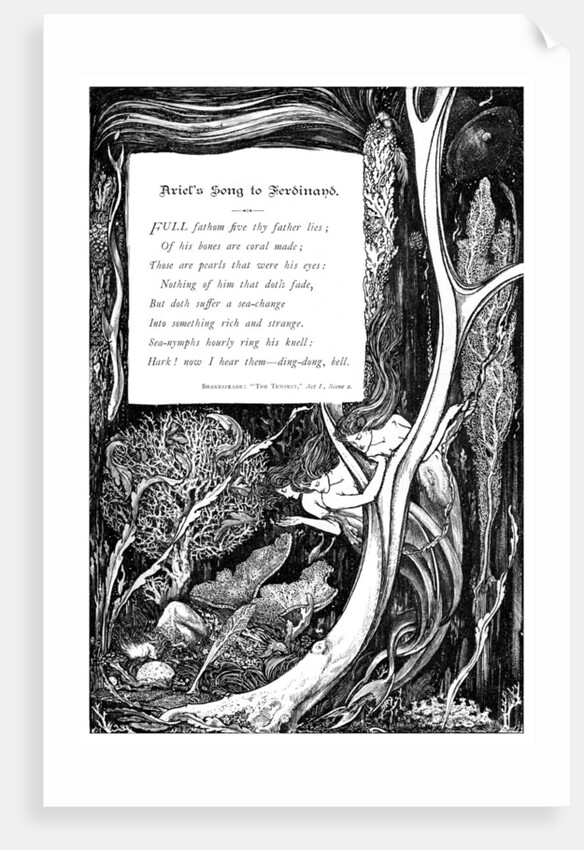 Ariel's song to Ferdinand by Anonymous