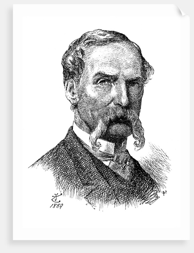Sir John Tenniel, British artist and cartoonist by Anonymous
