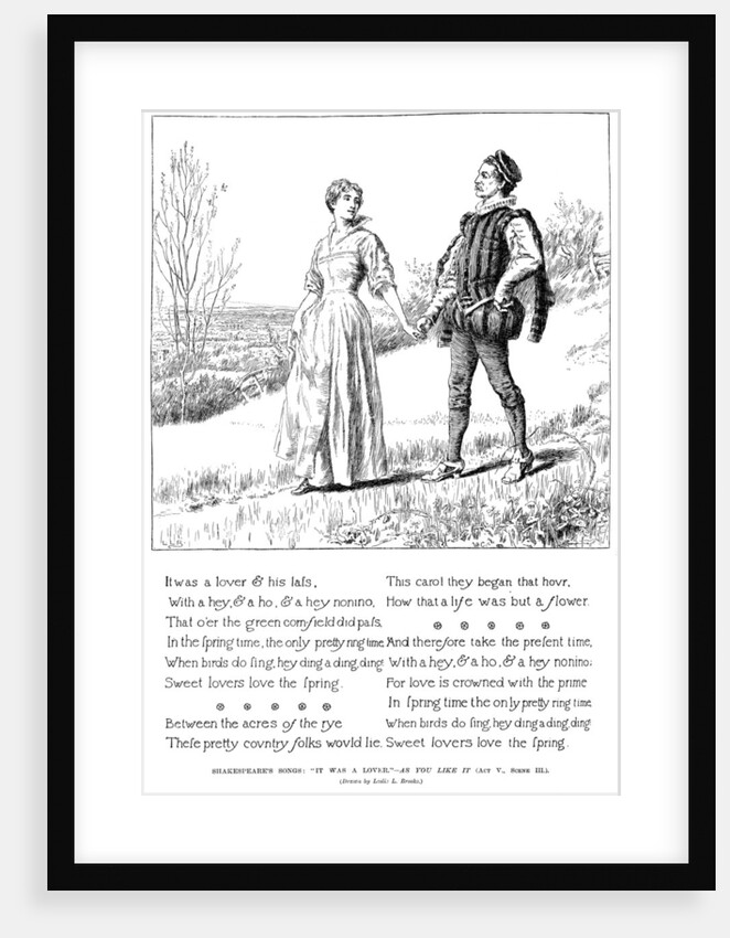 It was a Lover by Anonymous