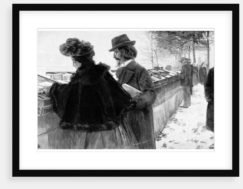 At the Bookstalls by Madame Jacob Bazin