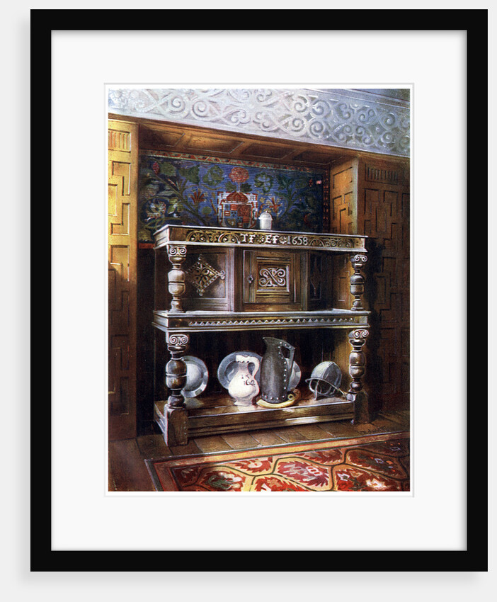 Court cupboard buffet by Edwin Foley
