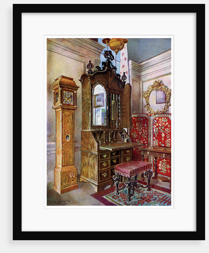 A group of early 18th century furniture by Edwin Foley