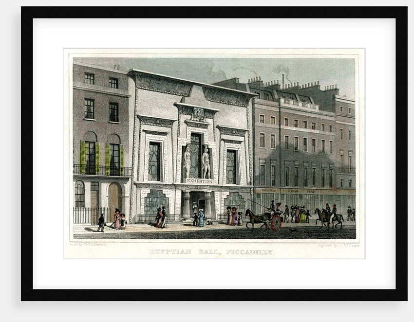 Egyptian Hall, Piccadilly, London by A McClatchie