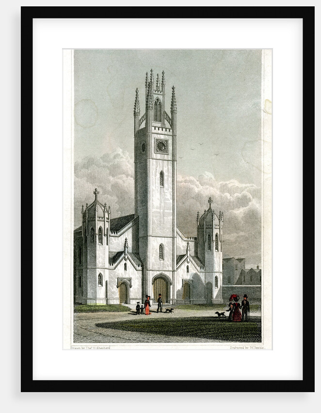 New Church, Haggerston, Hackney, London by William Deeble