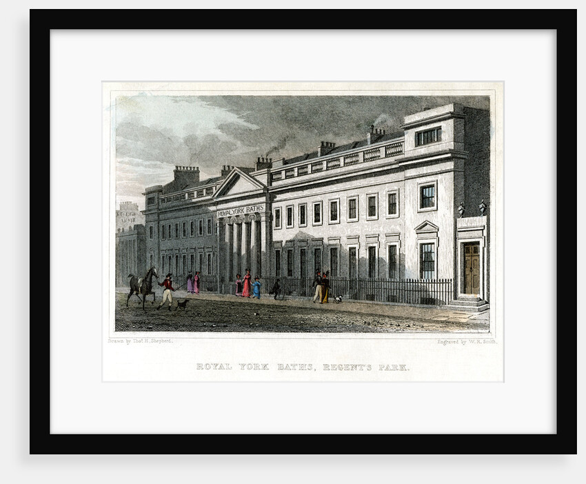 Royal York Baths, Regents Park, London by WR Smith