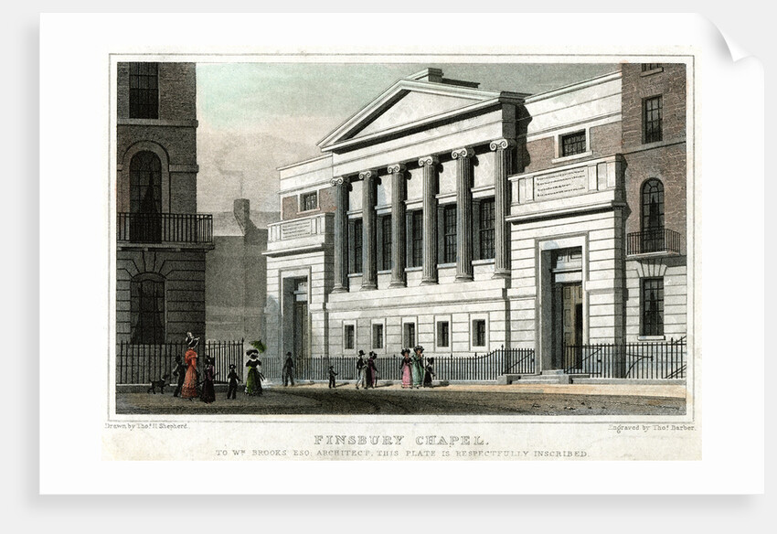 Finsbury Chapel, City of London by Thomas Barber
