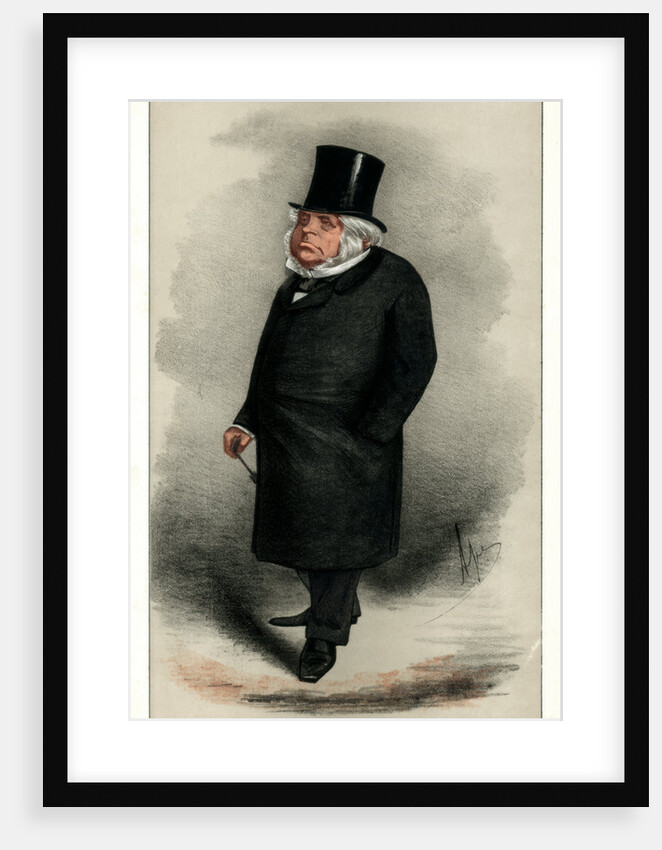 John Bright, British Radical and Liberal politician by Carlo Pellegrini