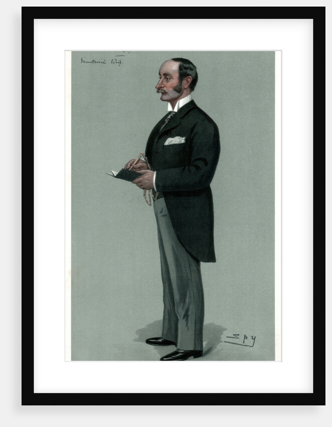'Fulham', William Hayes Fisher, British politician by Spy