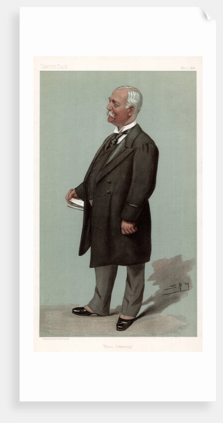 'Union Steamship' Sir Francis Henry Evans, British businessman and politician by Spy