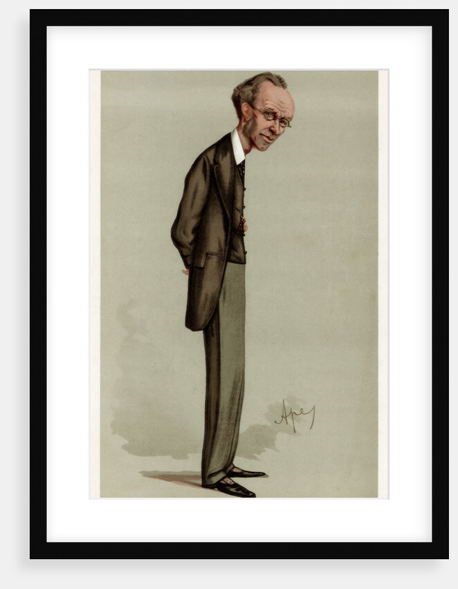 'The Heir of the Ages', James Payn, English novelist by Carlo Pellegrini