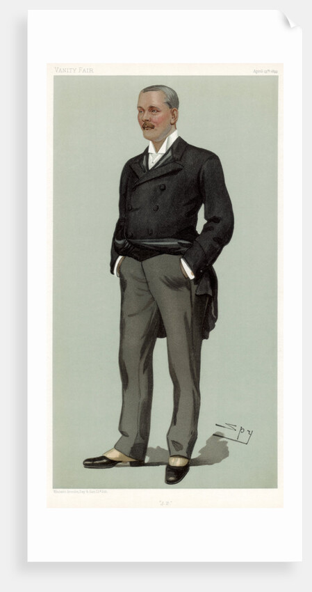 'JB', John Balfour, 1st Baron Kinross, Scottish lawyer and politician by Spy