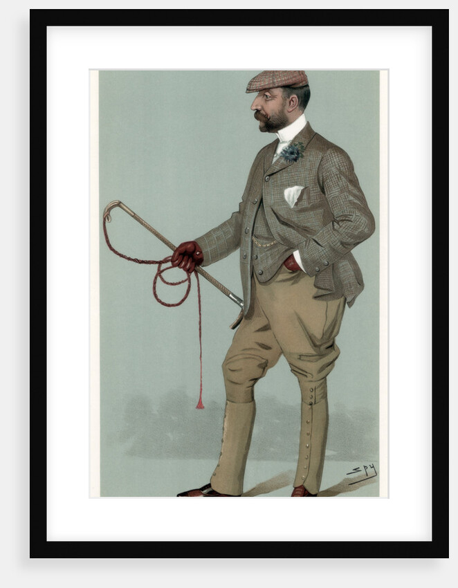 'Papworth', Ernest Terah Hooley, British financier by Spy